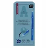 Interdruk 6 vnt. trinamojo rašiklio "academy" mėlynas, 0.7 mm