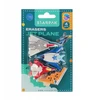 Interdruk Starpak 538805 3d Lėktuvo Dėlionės Trintukas, 4 Vnt.