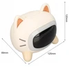 Interlook BUDZIK DLA DZIECI TRENER SNU Naktinė lempa LED KOTEK Rinkinys USB-C 12CM