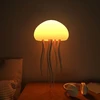 Interlook MEDUZA Naktinė lempa DLA DZIECI LED RGB AKTYWACJA DŹWIĘKIEM RUCHOME MACKI