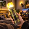 Interlook MINETORCH Naktinė lempa DZIECI LED RGB POCHODNIA akumuliatorius GAMING NA ŚCIANĘ