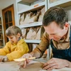 ĮRANKIŲ RINKINYS 10 Vnt. MEDINIŲ MOLIUI, KERODINIAI, MODELIAVIMUI, SKULPTŪRAI