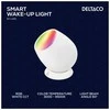 Išmani RGB pažadinimo lempa DELTACO SMART HOME, USB-C / SH-LA01