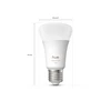 „Philips Hue Bridge Pro“ + 2 x E27 + šviesos reguliatorius