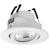 Išmanus įleidžiamas LED šviestuvas EGLO SALICETO-Z RGB, 5W, 2700-6500K, 400lm, baltos sp, Ø8,8cm,APP