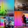 Išmanusis LED toršeras G.LUX GD-RAINBOW-F, 12W, RGB, 960lm, DIM, juodos sp 141cm, su pultu