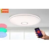 Lubinis šviestuvas Globo Toys Išmanusis lubinis LED šviestuvas GLOBO Connor,30W,3000-6500K,RGB,3400lm,50cm, su pultu/APP