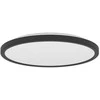 Lubinis šviestuvas 19W LED paviršinis šviestuvas SMART+ ORBIS, juodas, 2700/6500K/RGB, dimeriuojamas