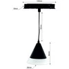 Išmanusis magnetinis LED bėgelių šviestuvas VESTALIGHT VESTA1074M, 5W, 3000-6000K, 450lm