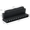 Išmanusis magnetinis LED bėgelių šviestuvas VESTALIGHT VESTA1054M, 12W, 3000-6000K, 1080lm