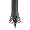 Įsmeigiama vaza Roseta D18cm H30cm plastik./antracito sp.