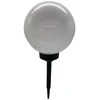 Įsmeigiamas LED lauko šviestuvas BURBULAS RGB, įkraunamas saulės energija, 4 LED, IP44, Ø15xh43,5 cm