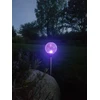 Įsmeigiamas LED lauko šviestuvas, įkraunamas saulės energija, RGB+Baltas, TN-7092, ø12x56cm