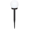 Įsmeigiamas LED lauko šviestuvas KAUFTEC, įkraunamas saulės energija, 5 LED, ø10 x 36,5 cm