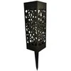 Įsmeigiamas LED lauko šviestuvas SHADOW, įkraunamas saulės energija, 6,4 x 6,4 x h29 cm