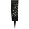 Įsmeigiamas LED lauko šviestuvas SHADOW, įkraunamas saulės energija, 6,4 x 6,4 x h29 cm