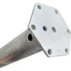Įsukamas sraigtinis polis M 68x750x2mm M12 HDG