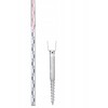 Įsukamas sraigtinis polis U 101x885x2mm HDG