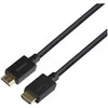 Ultra High Speed HDMI kabelis DELTACO 1m, eARC, QMS, 8K 60Hz, 4K 120Hz, LSZH, juodas / HU-10-LSZH