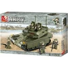 Izraelio Mercava tankas 5 figūrų 344 vnt. Sluban Army Military B0305 blokai