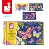 Janod Creative rinkinys Fluorescencinis smėlis Butterflies 6+