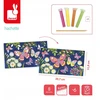 Janod Creative rinkinys Fluorescencinis smėlis Butterflies 6+