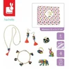 Janod Kūrybinis rinkinys papuošalams iš besitraukiančio plastiko kurti Geometrix 8,
