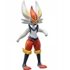 Jazwares Pokemon rinkinys 2 figūrėlės: Cinderace + Pikachu ir ugnies kamuolys PKW2904