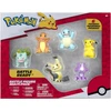 Jazwares Pokémon rinkinys iš 6 figūrėlių BATTLE READY MULTI-PACK Pikachu, Mimikyu, Toxel..