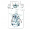 Jerry Fabrics Medvilninė patalynė 100x135 Lilo and Stitch Stitch Baltas STAR vaikams
