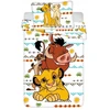 Jerry Fabrics Medvilninė patalynė The Lion King Disney Simba 140x200 vaikiškas antklodės užvalkalas pagalvės užvalkalui