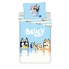 Jerry Fabrics Medvilninė vaikiška patalynė 140x200 Bluey Dogs mėlyna Vaikams