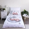 Jerry Fabrics Sweet Home vaikiškas patalynės komplektas Teddy Bear Ribbon, 100x135 cm, 2 dalių