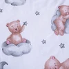 Jerry Fabrics Sweet Home vaikiškas patalynės komplektas Teddy Bear Ribbon, 100x135 cm, 2 dalių