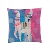 Jerry Fabrics Užvalkalas 40x40 3D Lama kaktusy