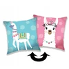 Jerry Fabrics Užvalkalas 40x40 3D Lama kaktusy