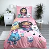 Jerry Fabrics Vaikiškas patalynės komplektas Gabby's Dollhouse 140x200, 2 dalių