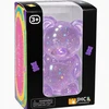 Jhc E Commerce Blizgučiai nuo streso meškiukas Squishy Gniotek Sensory Squeeze Violetinė