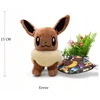 Jinx Eevee Pokemon talismanas žaislas Pikachu Go Pokemon pliušinis apkabinimas