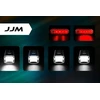 JJM LED Galingas dviračio žibintas priekinis galinis nuotolinio valdymo signalas 1200lm SET
