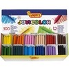 Jovi Jumbo vaško kreidelės, 300 vnt., 12 spalvų