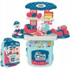 Joy4kids CASTRYLINA Mini Kitchen 37 elementų lagaminas ant ratukų vaikams