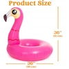 JOYIN 2 pakuotės pripučiamų vienaragio ir flamingo čiužinių