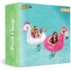 JOYIN 2 pakuotės pripučiamų vienaragio ir flamingo čiužinių