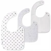 JUKKI COTTON BIB MULTI-PACK COTTON BIB 3 vnt.