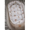 JUKKI LARGE COCOON XXL ĮVYNĖLIS KŪDIKIUI 65x120CM MEDVILNINĖS VELVETAS