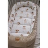 JUKKI LARGE COCOON XXL ĮVYNĖLIS KŪDIKIUI 65x120CM MEDVILNINĖS VELVETAS