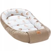 JUKKI LARGE COCOON XXL ĮVYNĖLIS KŪDIKIUI 65x120CM MEDVILNINĖS VELVETAS