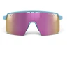 Prancūzija Julbo Intensity Junior light mėlynas/fluor. yellow/pink akiniai