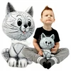 Juliette CAT Piggy bank, įlaužiamas, didelis ir erdvus, NE ATIDARYMAS, XXL taupyklė